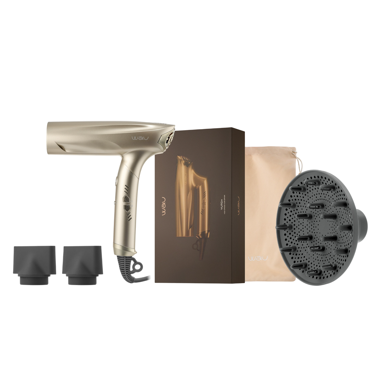 YUTO+ máy sấy tóc có đầu tán gió