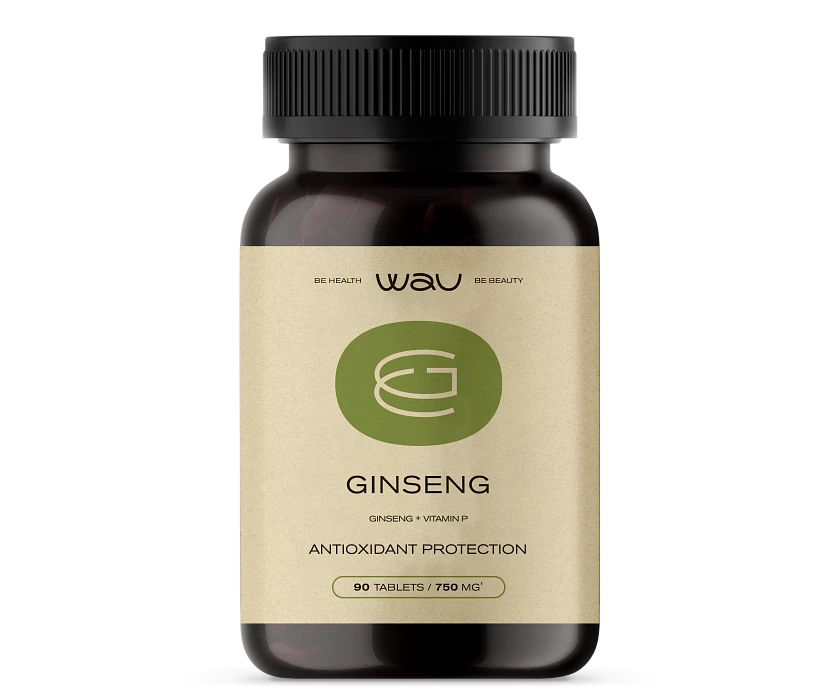 GINSENG + VITAMIN P — antioxidativ beskyttelse og energi