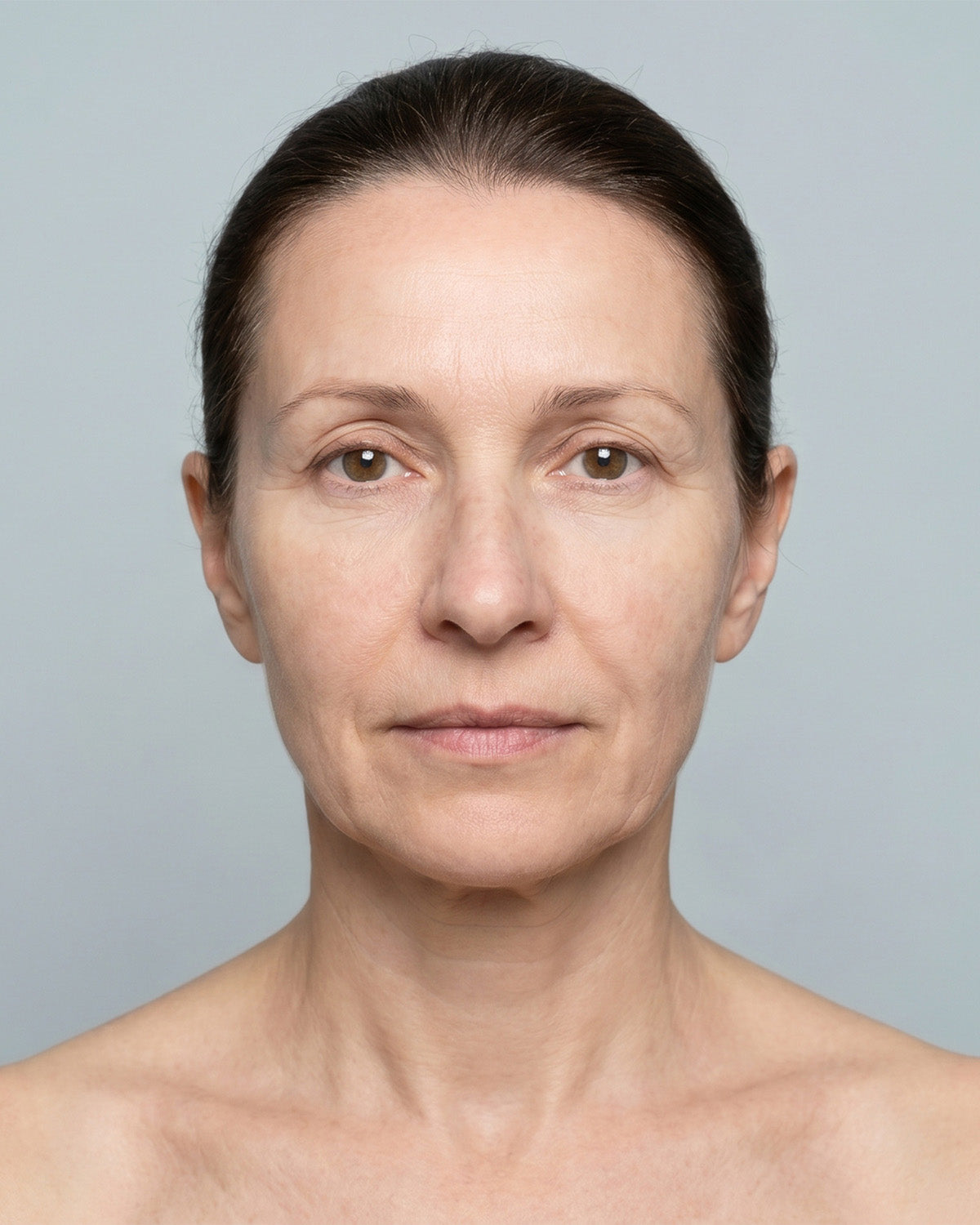 Face and décolleté after using WAU LED SET